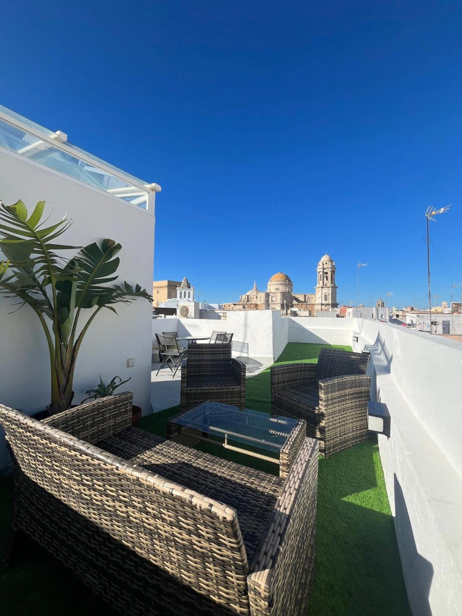 Appartement Hidden Gem Penthouse El Meson à Cadix Extérieur photo